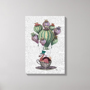 Dodo in Teacup Canvas Print
