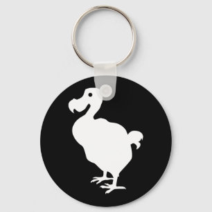 Dodo Silhouette Keychain