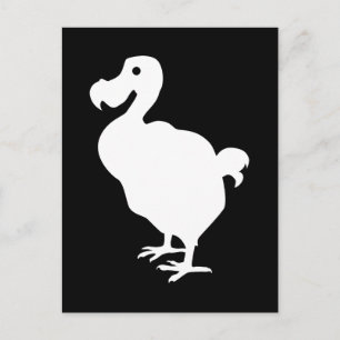 Dodo Silhouette Postcard