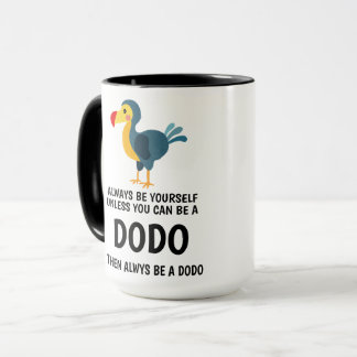 Dodo Special Quotes Two-Tone Coffee Mug