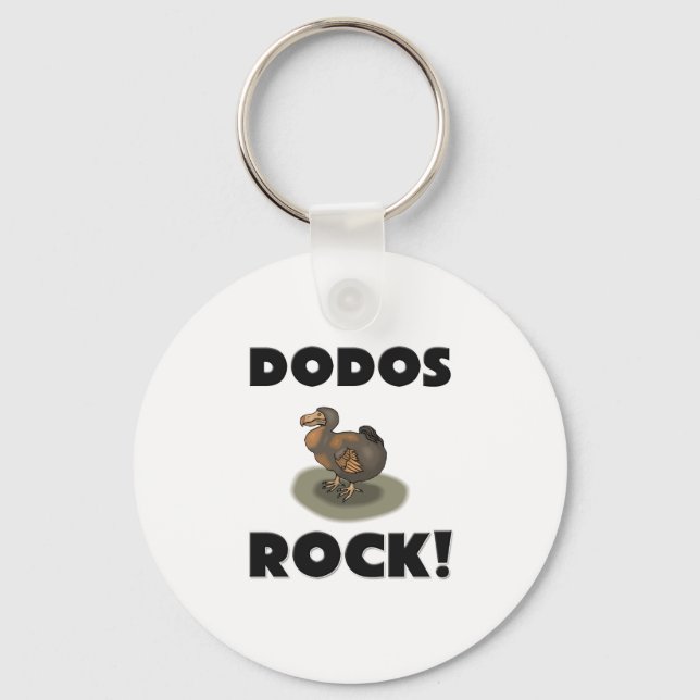 Dodos Rock Keychain (Front)