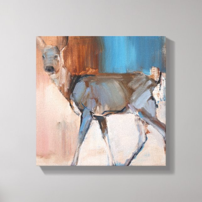 Doe a Deer 2014 Canvas Print (Front)