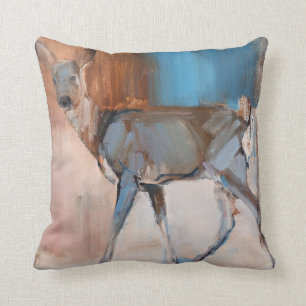 Doe a Deer 2014 Throw Pillow