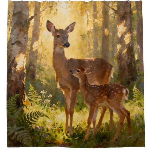 Doe and Fawn (Front)