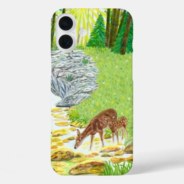 Doe and Fawn Case-Mate iPhone Case (Back)
