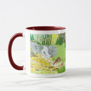 Doe and Fawn Combo Mug