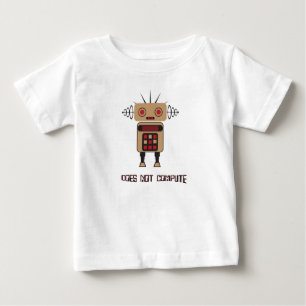 Does Not Compute Robot Shirts