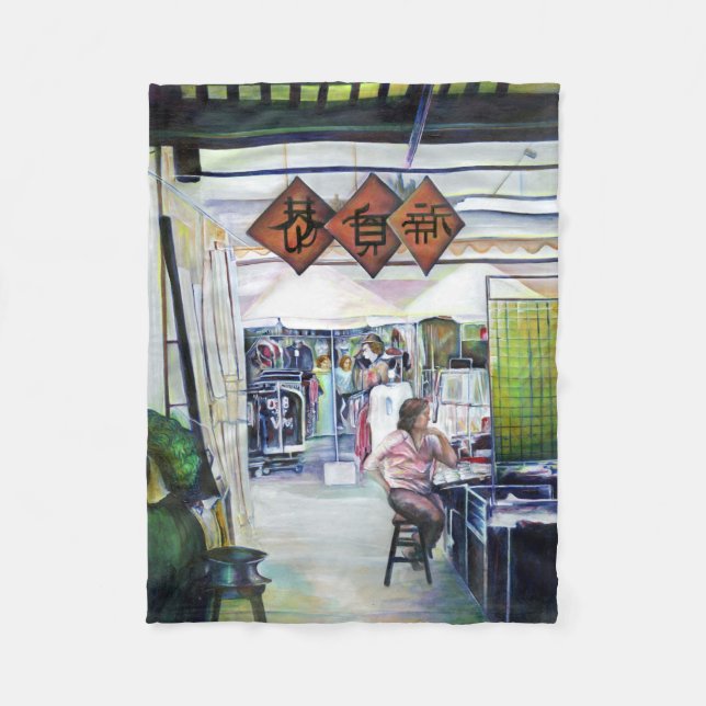 Does This Dragon Come with Training Wheels? Fleece Blanket (Front)