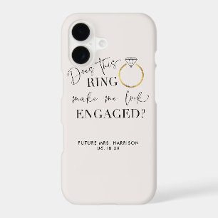 DOES THIS RING Make Me Look Engaged Calligraphy