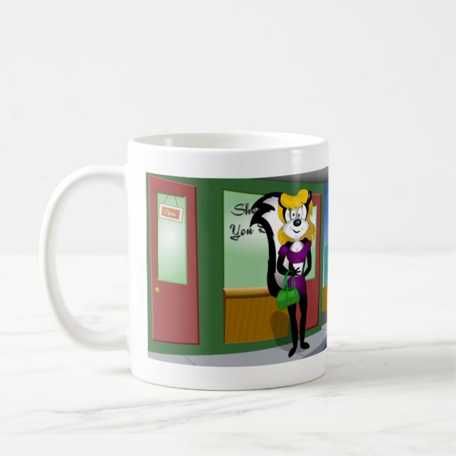 Does this... Skunk Mug (Left)