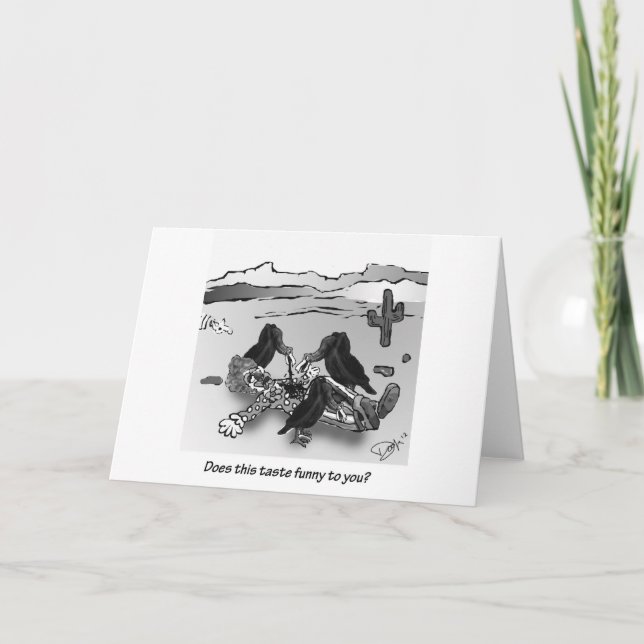 Does this taste funny to you? card (Front)