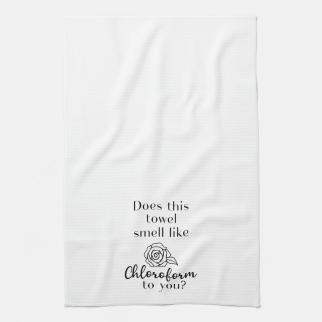 Does this Towel Smell Like Chloroform to you? (Vertical)