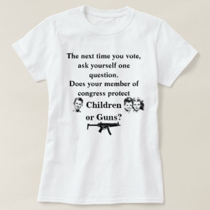 Does your member of congress protect Children or.. T-Shirt