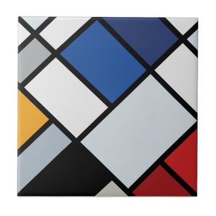 Doesburg - Contra-Composition of Dissonances Tile
