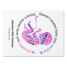 doesn't matter how you sterilize it Sign