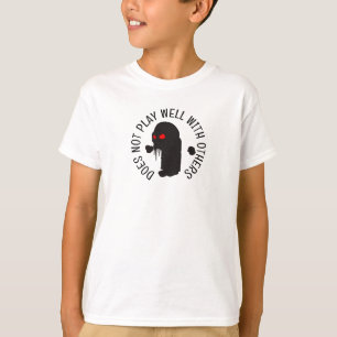Doesn't Play and Angry Demon  T-Shirt