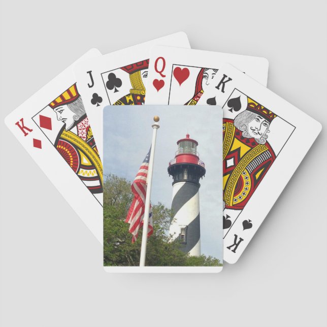 DOF - Lighthouse and Flag Poker Cards (Back)