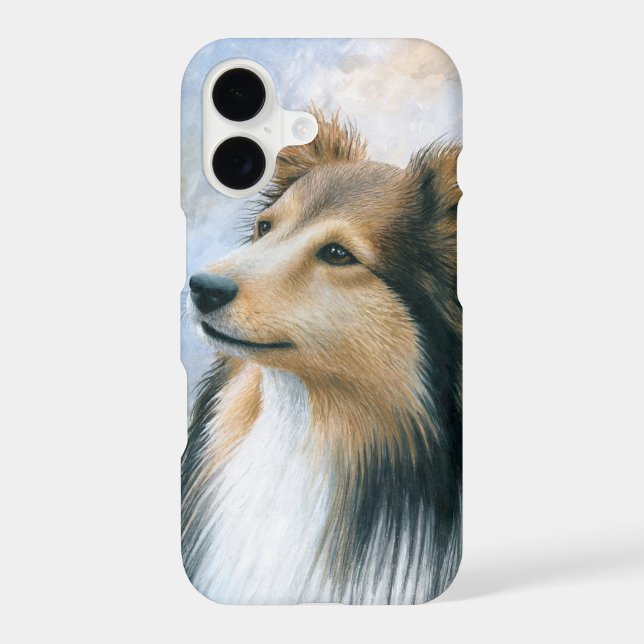 Dog 122 Sheltie Collie Case for iPhone 7 (Back)