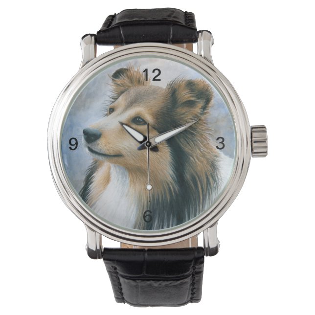 Dog 122 Sheltie Collie Watch (Front)