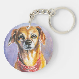 Dog 2 keychain