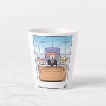 Dog Accountant In and Out Boxes