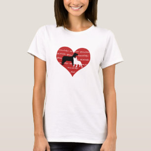 Dog adoption and rescue heart T-Shirt