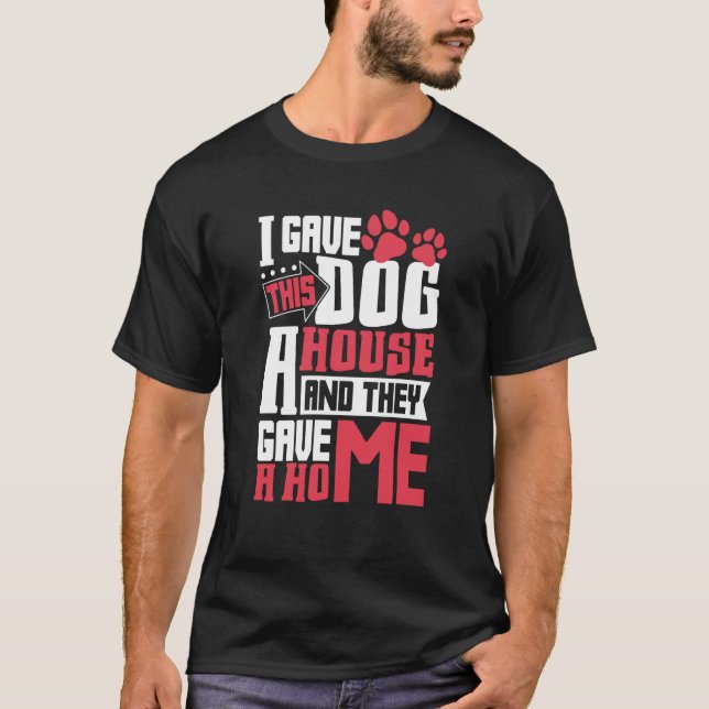 Dog Adoption Animal Rescue Animal Rights Rescue An T-Shirt (Front)