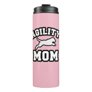 Dog Agility Mom Water Bottle Coffee Cup