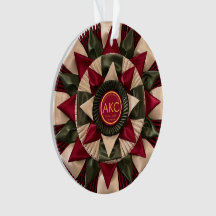 Dog Agility personnalisé MACH ruban acrylique Noël