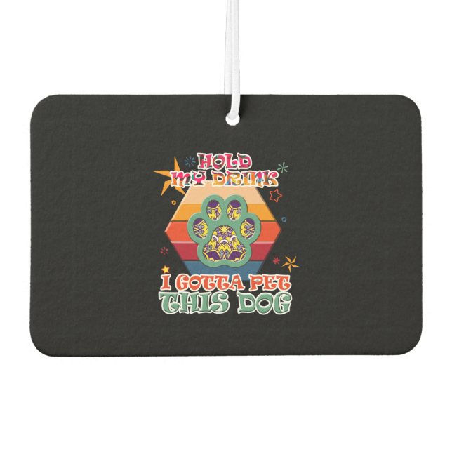 Dog Air Freshener (Front)