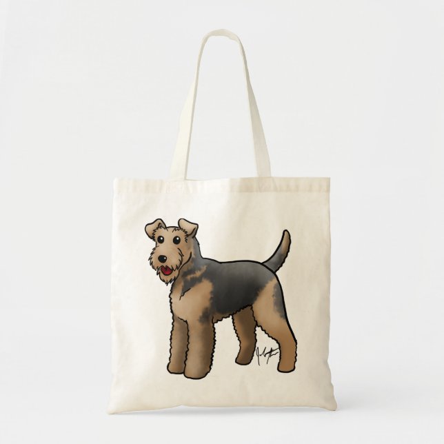 Dog - Airedale Tote Bag (Front)