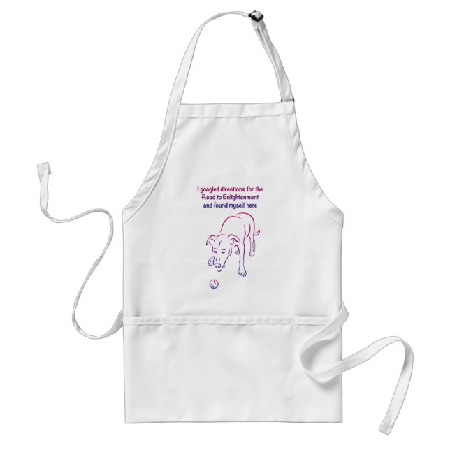 Dog and Ball - Enlightenment Standard Apron (Front)