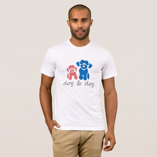 dog and dog T-Shirt (Front Full)