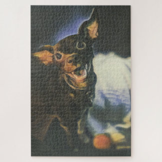 Dog And His Toy Puzzle