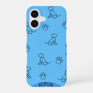Dog and Paw iPhone / iPad case