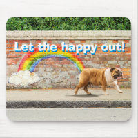 Dog and Rainbow Graffiti