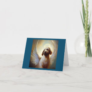 Dog Angel Card