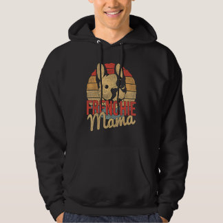Dog Animal Frenchie Mama Mothers Day French Bulldo Hoodie