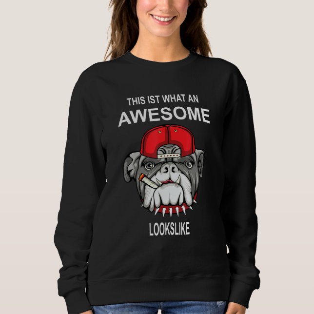 Dog Animals  Funny Sweatshirt (Front)