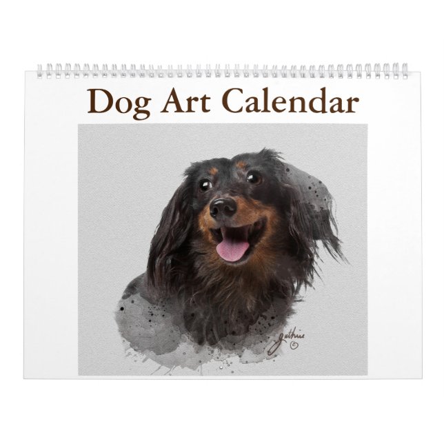 Dog Art Calendar (Cover)
