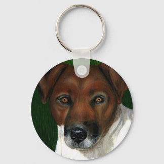 Dog Art - Jack Russell Terrier - Otis Keychain