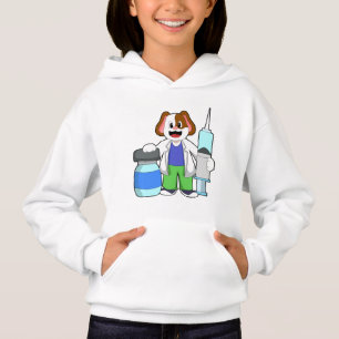 Dog as Doctor with Syringe