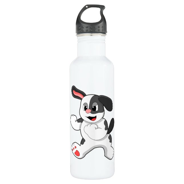 Dog as Fighter 710 Ml Water Bottle (Front)