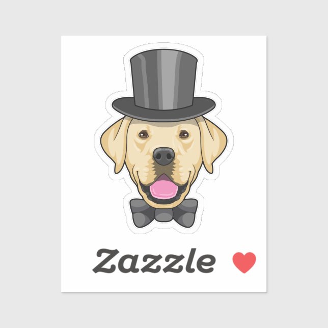 Dog as Groom with Bow (Sheet)
