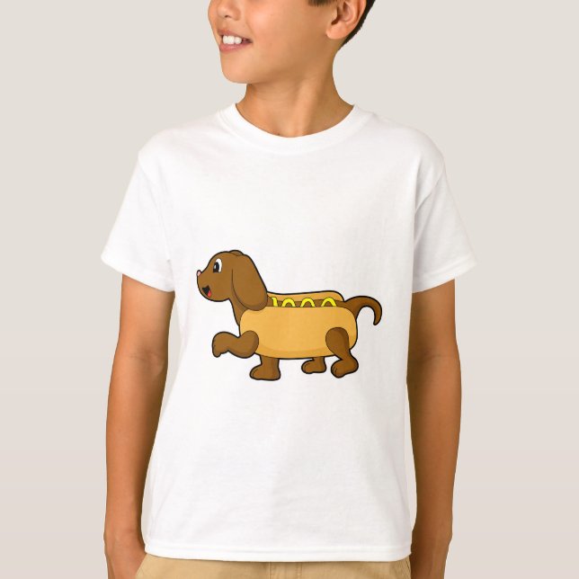 Dog as Hotdog T-Shirt (Front)