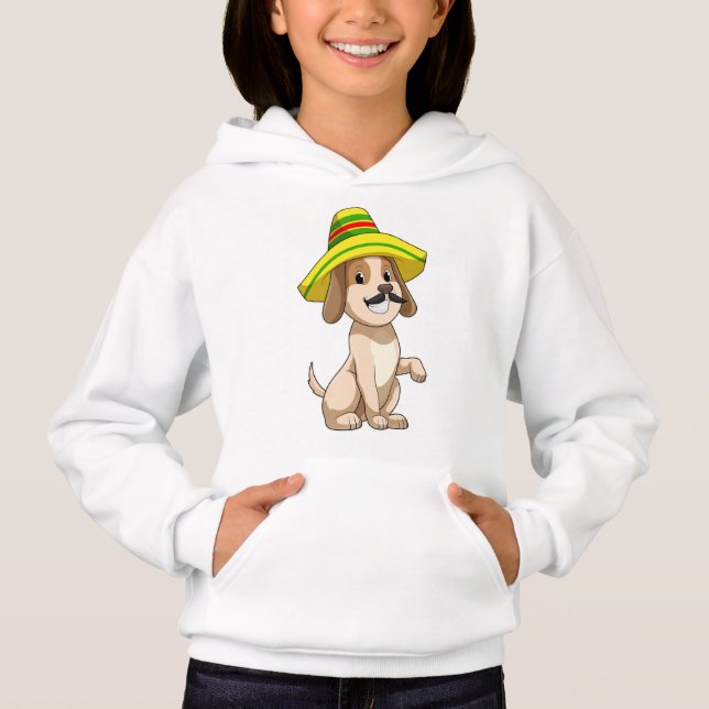 Dog as Mexican with Straw hat (Front)