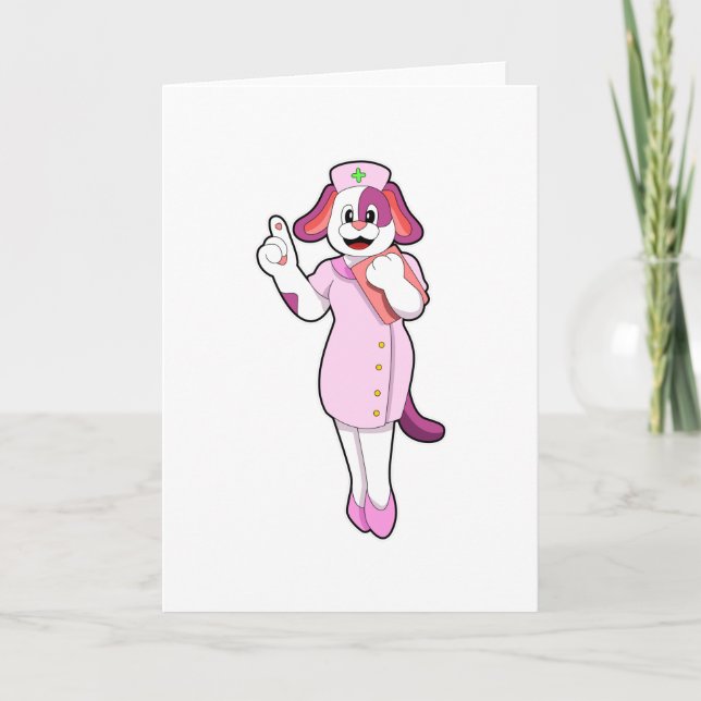 Dog as Nurse Card (Front)