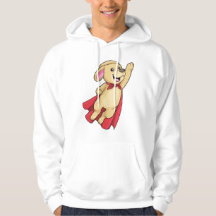 Dog as Superhero with Cape Hoodie