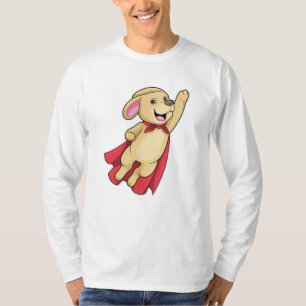 Dog as Superhero with Cape T-Shirt