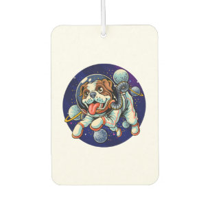 Dog Astronaut, space dog Air Freshener